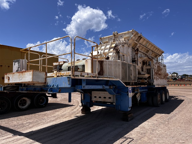 1994 Westerfield Trailer Mounted Impact Crusher 1994 Westerfield Trailer Mounted Impact Crusher
