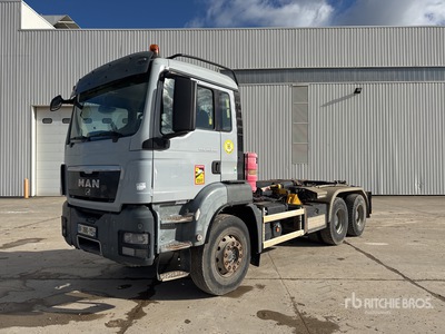 2011 MAN TGS 26.440 6x4 Camion Ampliroll Camión rodante