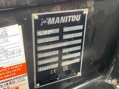 2023 Manitou MT1440 Telehandler