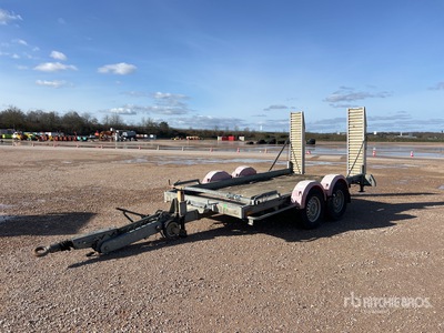 Hubiere TPG352R T/A Remorque 2 Essieux مقطورة معدات