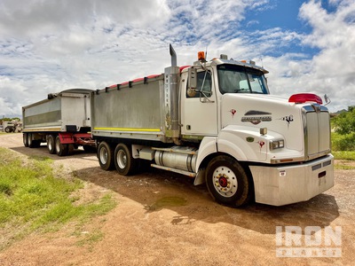 2011 Western Star 4800 6x4 & 2012 Tefco 8.1 m Quad Dog Tipping Combination