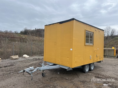 1999 Courant MGR400 T/A Bungalow De Chantier 2 Essieux