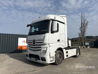2016 Mercedes-Benz ACTROS 1846 4x2 Tracteur Routier Cabine Couchette S/A SlaapcabineTrekker