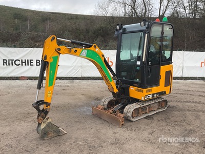 2021 JCB 16C-1 T3 Mini Excavator
