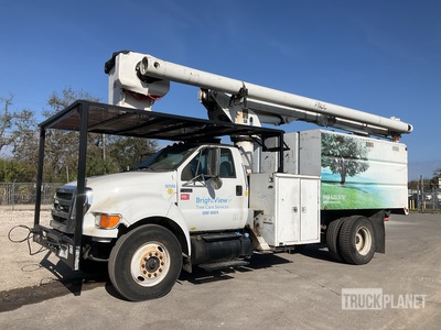 2005 Altec LRV55 55 ft on 2013 Ford F-750 XL 4x2 Bucket Truck