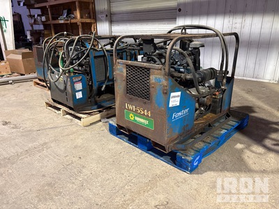 Quantity of (3) Foster 25KS-1-10D/C, 24-1-12HS Hydraulic Power Pack