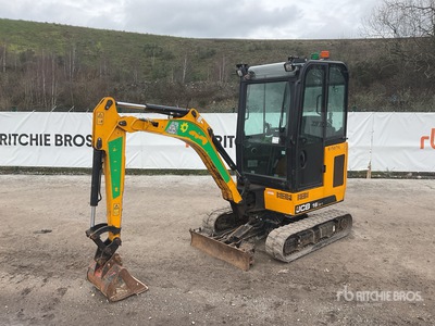 2021 JCB 16C-1 T3 Mini Excavator