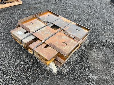 Quantity of (10) 2025 Kit Containers QT-F-BLANK 46 in Skid Steer Fork Frame