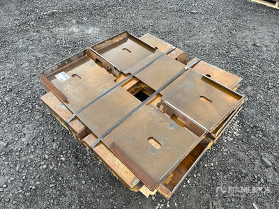 Quantity of (10) 2025 Kit Containers QT-F-BLANK 46 in Skid Steer Fork Frame