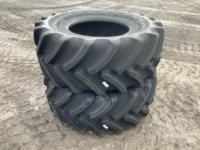 Quantity of (2) Firestone 600/70R30 MAXTRAC TL 158D155E Tires (Unused)