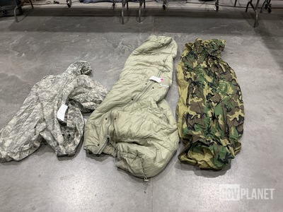 (6) Bivy Covers, (34) Sleeping Bags & Assorted Items