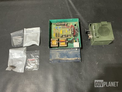 (2) Regulators, (40) Packages of Backshells, (1) Loudspeaker & Assorted Items