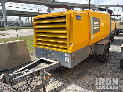 2017 Atlas Copco XATS 750 JD8 750 cfm Mobile Compresor de aire
