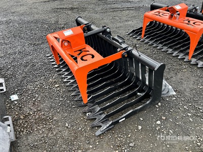 2025 Kit Containers QT-SG-S76-V3 75 in Skeleton Benna a polipo per mini pala (Unused)