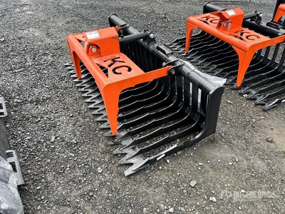 2025 Kit Containers QT-SG-S76-V3 75 in Skeleton Benna a polipo per mini pala (Unused)