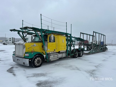 2015 Western Star 4900FA 6x4 Sleeper Autocarro trasporto automobili
