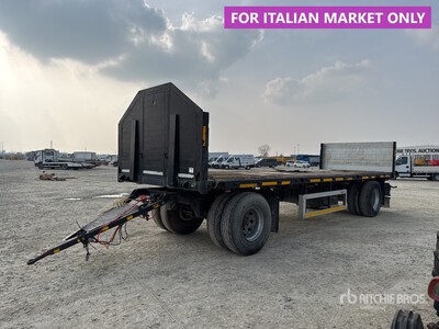 1998 zorzi 22R 081AP T/A Remorque à plateau