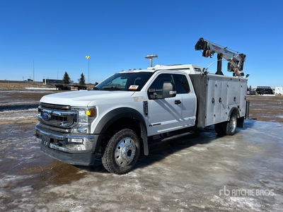 2020 Ford F-550 XLT 4x4 Extended Cab Servicewagen