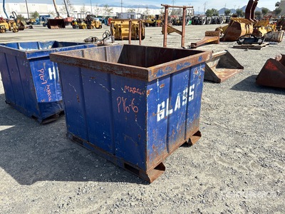 4 ft x 4 ft x 4 ft Dumpster