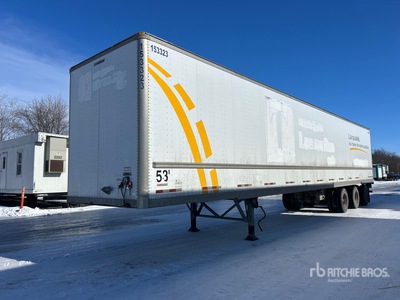 2009 Manac 53 ft x 102 in Tri/A Van Trailer