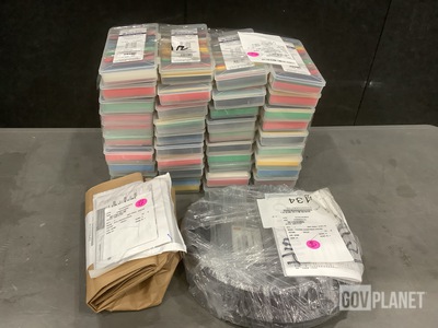 (1) Packing Assortment, (70) Boxes of Tubings, (2) Seals & Assorted Items