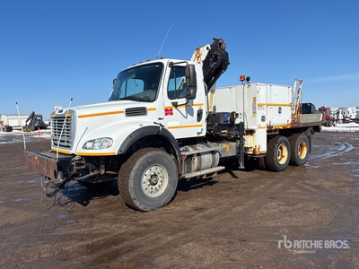 IMT 5200 lb Knuckle Boom on 2012 Freightliner M2 112 6x4 Boom Truck