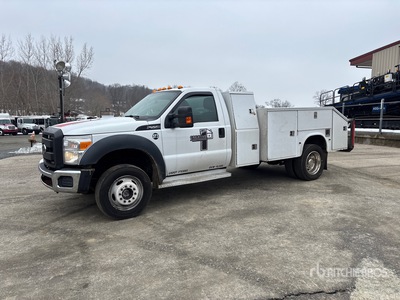 2016 Ford F-550 4x4 Utility Truck