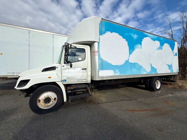 2010 Hino 258 4x2 Van Truck (Inoperable)