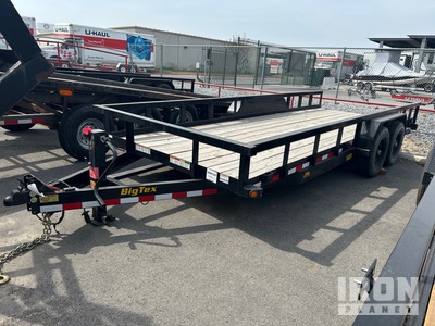 Big Tex 14PI-20BK 20 ft T/A Utility Trailer