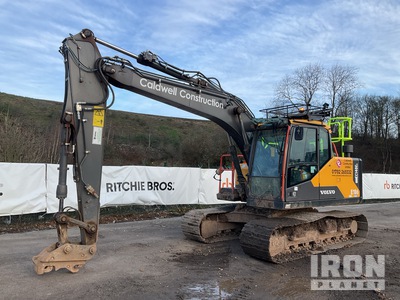 2022 Volvo EC140EL Pelle Hydraulique sur Chenilles