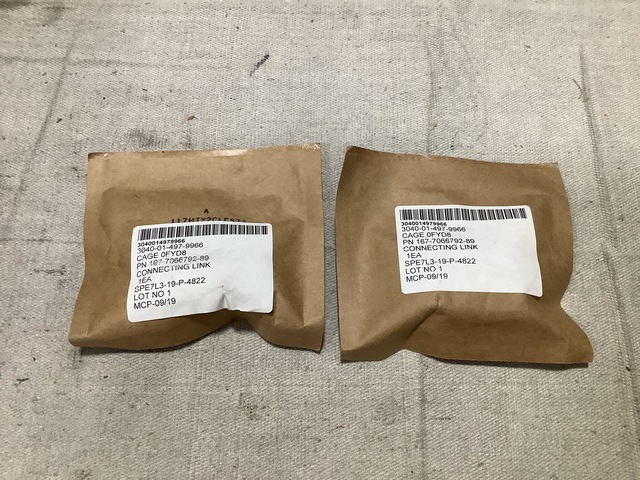 (9) Methods & Machining Services 167-7066792-89 Rigid Connecting Links