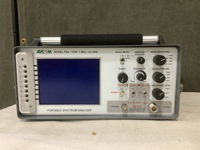 AVCOM PSA-37XP Portable Spectrum Analyzer