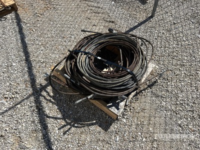9 - 16 Ft x 5/8 In And 1/2 In Misc. Length Cable Rigging