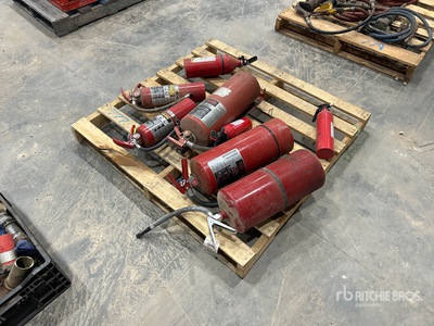 Quantity of (7) 2.5 Lb - 20 Lb Fire Extinguisher