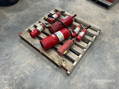 Quantity of (7) 2.5 Lb - 20 Lb Fire Extinguisher