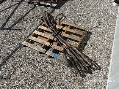 4 - 6 x 1 and 1 - 5 x 1 Cable Sling Rigging