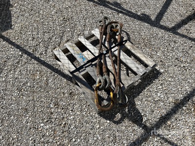 2 - 2 Way 3 Ft x 3/4 In Cable Rigging