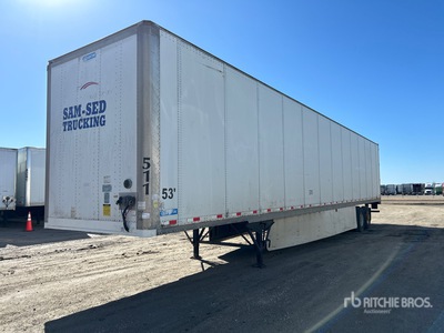 2010 Stoughton 53 ft x 102 in T/A Van Trailer