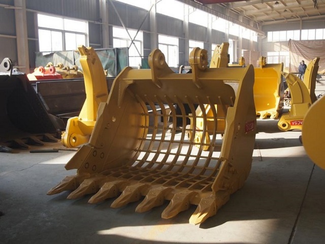 Tacsa 48" HD Skeleton Excavator Bucket - Fits Cat 312 - Unused