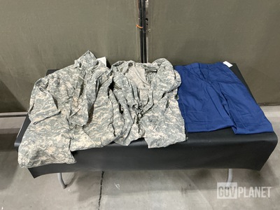 (11) Pairs of Men's Trousers, (31) Assorted Pairs of Coveralls & Assorted Items