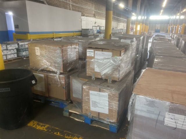 Quantity of (24) Pallets of Blowout Preventer Parts