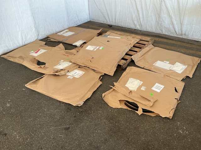 (6) Gaskets, (3) Shims, (8) Rubber Strips & Assorted Items