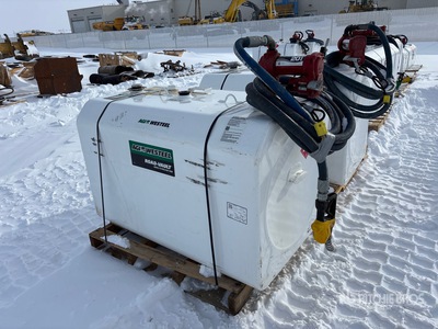 Quantity of (2) 2023 AGI Westeel 655 L Portable Steel Fuel Tank