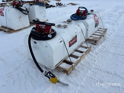 Quantity of (2) 435 L Portable Steel Fuel Tank