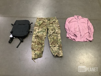 (1) Pair of Wet Weather Trousers, (29) Individual Bags & Assorted Items