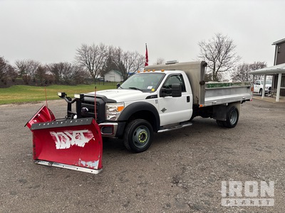 2012 Ford F-550 4x4 Snow Plow Truck