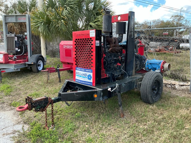 Cornell Trailer-Mounted Water Pump