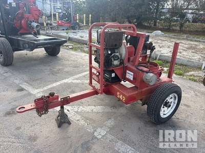 Smalline Trailer-Mounted 4 In Diesel Water Pump