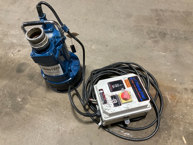 Tsurumi KTV2-37H Electric Submersible Water Pump