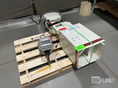 (1) Measurement Systems MSI-4260 Port-A-Weigh Crane Scale & (1) JET Bandsaw